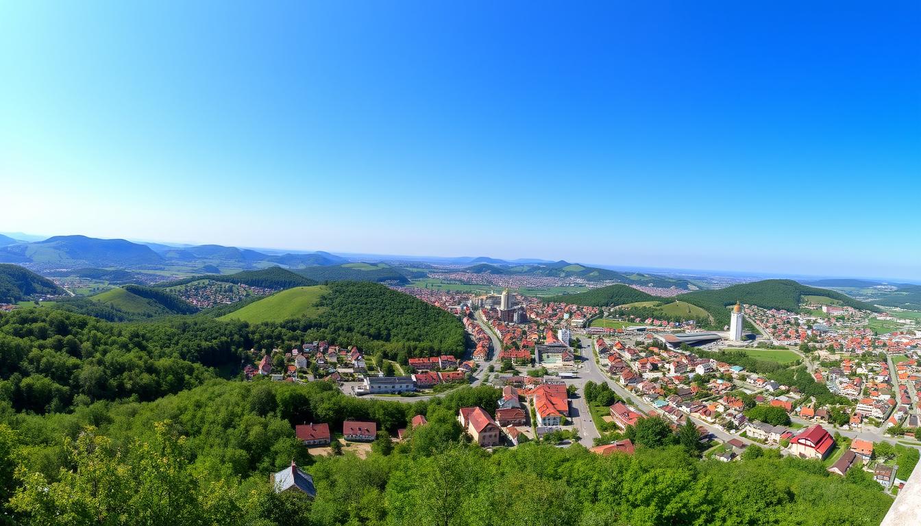 Wieża Widokowa w Szczawnie-Zdroju – panorama miasta i okolic